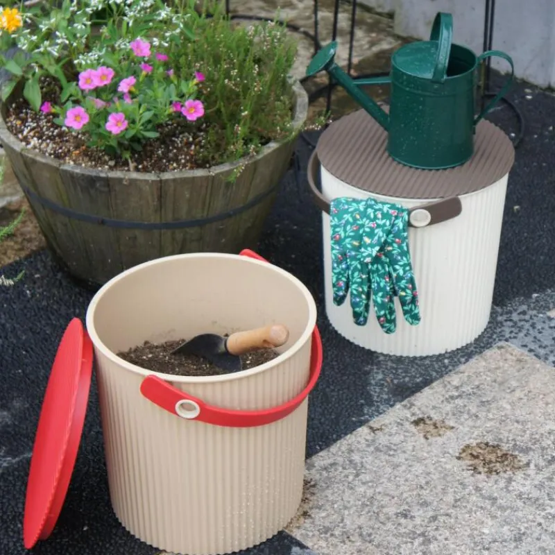 Hachiman Omnioutil Eimer S Scandinavian Rosé 8 l- Wohnaccessoires