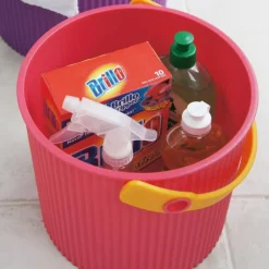 Hachiman Omnioutil Eimer S Vivid Pink 8 l- Wohnaccessoires