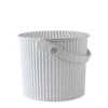 Hachiman Omnioutil Mini-Eimer Weiß 4 l- Wohnaccessoires