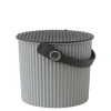 Hachiman Omnioutil Mini-Eimer Naturaluxe Grau 4 l- Wohnaccessoires