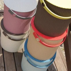 Hachiman Omnioutil Mini-Eimer Scandinavian Rosé 4 l- Wohnaccessoires