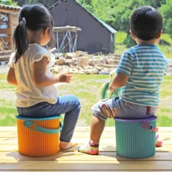 Hachiman Omnioutil Mini-Eimer Vivid Orange 4 l- Wohnaccessoires