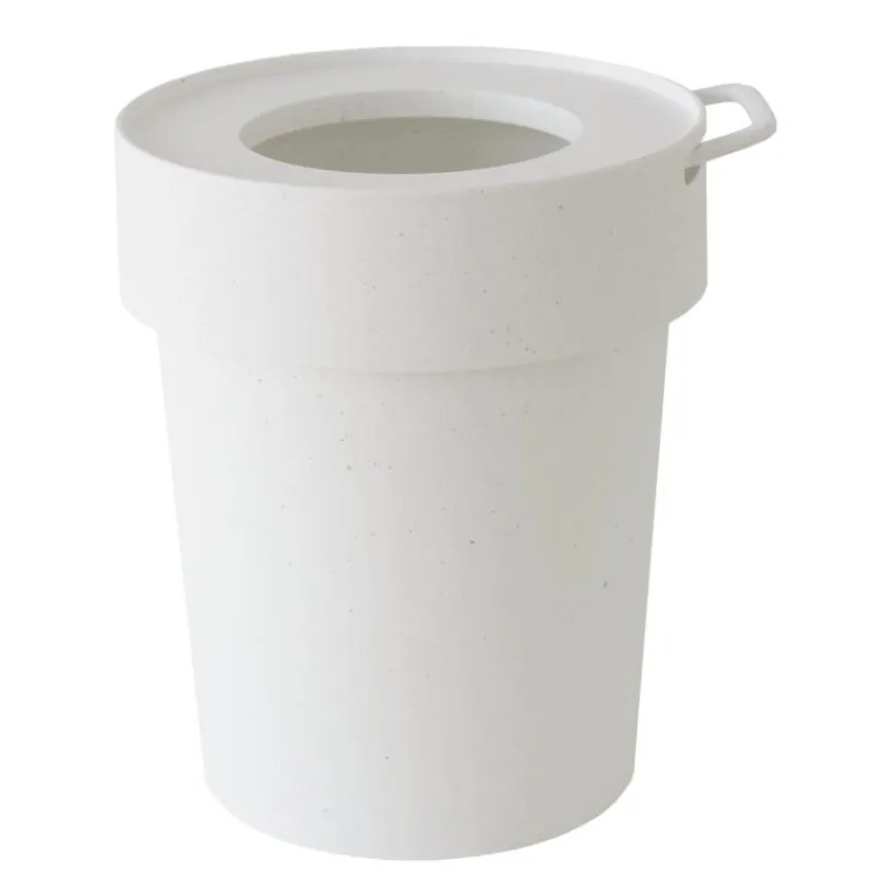 Hachiman Taptrash Abfalleimer Weiß 5 l- Aufbewahrung (3)