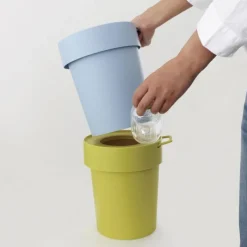 Hachiman Taptrash Abfalleimer Weiß 5 l- Aufbewahrung (3)