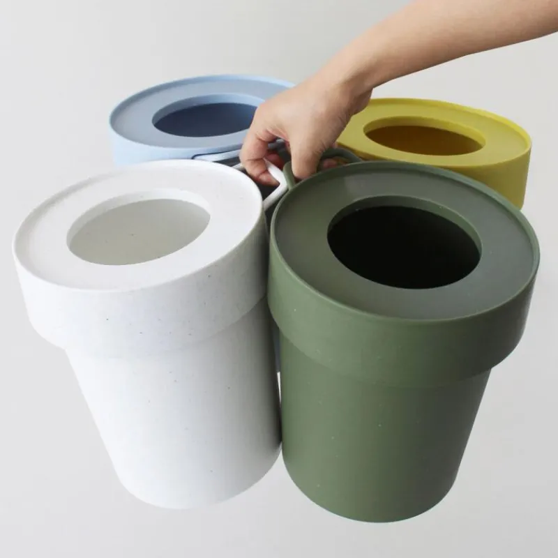 Hachiman Taptrash Abfalleimer Weiß 5 l- Aufbewahrung (3)