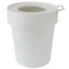 Hachiman Taptrash Abfalleimer Weiß 10 l- Aufbewahrung (3)
