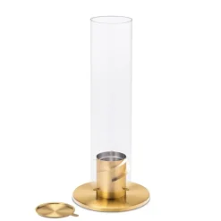 Höfats Spin 120 Tischfeuer Gold- Kerzenhalter