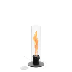 Höfats Spin 900 Tischfeuer Schwarz- Kerzenhalter