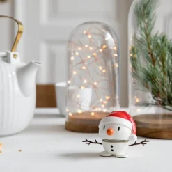 Hoptimist Santa Snowman S White- Figuren & Objekte
