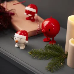 Hoptimist Santa Snowman S White- Figuren & Objekte