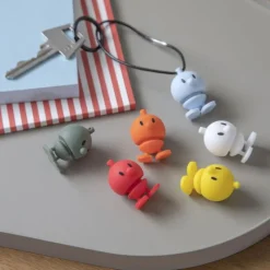 Hoptimist Schlüsselanhänger Bumble Blau- Unterwegs