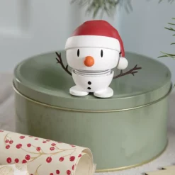 Hoptimist Soft Santa Snowman S White- Figuren & Objekte