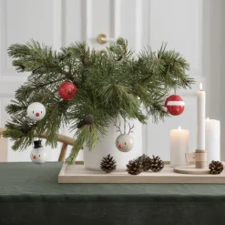 Hoptimist Weihnachtskugel Snowman 2er Set- Weihnachten (2)