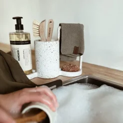 Humdakin Gestricktes Spültuch Waldorf- Küchenhelfer