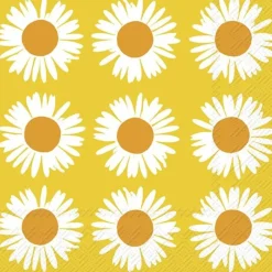 IHR Ideal Home Range Cocktail Servietten Auringonkukka Orange Yellow 25 x 25 cm- Servietten