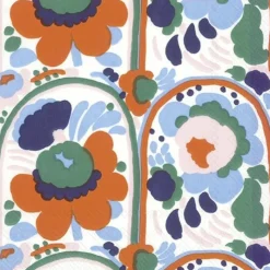 IHR Ideal Home Range Lunch Servietten Karuselli Orange 33 x 33 cm- Servietten