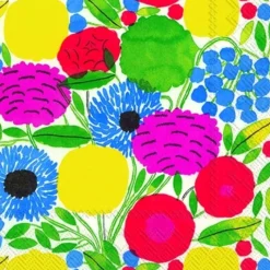 IHR Ideal Home Range Lunch Servietten Sitruunapuu Pink 33 x 33 cm- Servietten