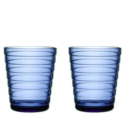 Iittala Aalto Glas Ultramarin 2er Set 220 ml- Wassergläser