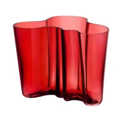 Iittala Aalto Vase Cranberry 16 cm- Vasen