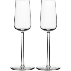 Iittala Essence Champagnerglas 2er Set- Champagnergläser
