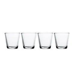 Iittala Kartio Glas Klar 4er Set 210 ml- Wassergläser