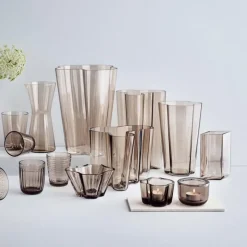 Iittala Kartio Glas Leinen 2er Set 400 ml- Wassergläser