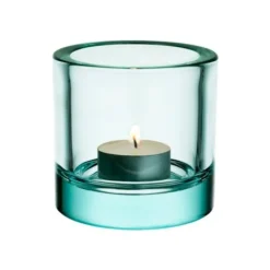 Iittala Kivi Teelichthalter Wassergrün 6 cm- Kerzenhalter