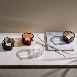 Iittala Teelichthalter Aalto Klar- Kerzenhalter