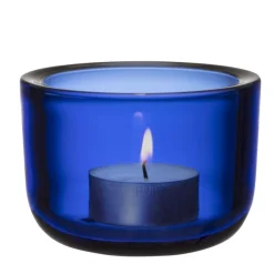 Iittala Valkea Teelichthalter Ultramarin- Kerzenhalter