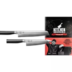 Kai Kamagata Monster-Set Santoku & Brotmesser Limitiert- Koch- & Küchenmesser