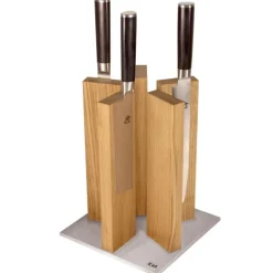 Kai Magnet-Messerblock Stonehenge Eiche- Koch- & Küchenmesser