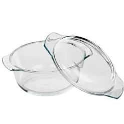 Küchenprofi Elsass Runde Auflaufform mit Deckel 22 cm- Kochgeschirr