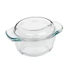 Küchenprofi Elsass Runde Auflaufform mit Deckel 18 cm- Kochgeschirr