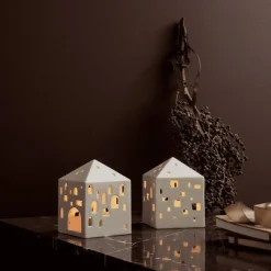 Kähler Urbania Lichthaus Stadthaus- Kerzenhalter