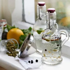 Kilner Bügelverschluss-Flasche mit Henkel 200 ml- Küchenhelfer