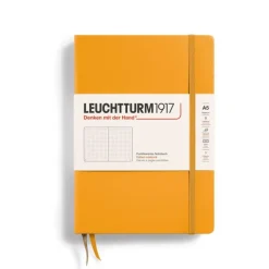 Leuchtturm1917 Notizbuch Medium A5 Hardcover Rising Sun Dotted- Schreibwaren