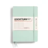 Leuchtturm1917 Notizbuch Medium A5 Hardcover Mint Green Dotted- Schreibwaren