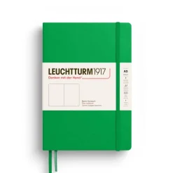 Leuchtturm1917 Notizbuch Medium A5 Hardcover Spring Leaf Blanko- Schreibwaren