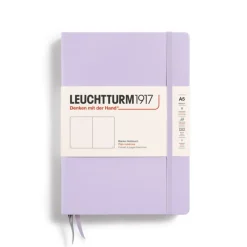 Leuchtturm1917 Notizbuch Medium A5 Hardcover Lilac Blanko- Schreibwaren