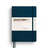 Leuchtturm1917 Notizbuch Medium A5 Hardcover Deep Sea Dotted- Schreibwaren