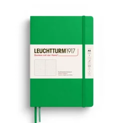 Leuchtturm1917 Notizbuch Medium A5 Hardcover Spring Leaf Dotted- Schreibwaren