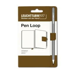 Leuchtturm1917 Pen Loop Stiftschlaufe Spice Brown- Schreibwaren