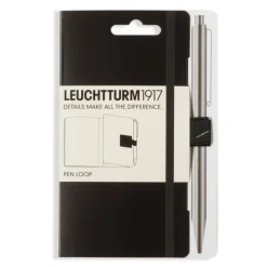 Leuchtturm1917 Pen Loop Stiftschlaufe Schwarz- Schreibwaren