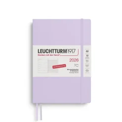Leuchtturm1917 Wochenkalender 2026 & Notizbuch Medium A5 Softcover Lilac- Schreibwaren