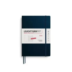 Leuchtturm1917 Wochenkalender 2026 Composition B5 Hardcover Deep Sea- Schreibwaren