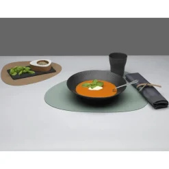 Lind DNA Tischset Curve L Nupo Hellgrau- Tischsets