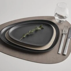 Lind DNA Tischset Curve L Nupo Nomad Grey- Tischsets