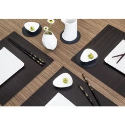 Lind DNA Tischset Square L Nupo Anthrazit- Tischsets