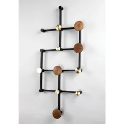 LoCa X-Tend Garderobenleiste Walnuss- Garderoben