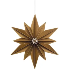 Lovi Dekor-Stern Braun 15 cm- Figuren & Objekte